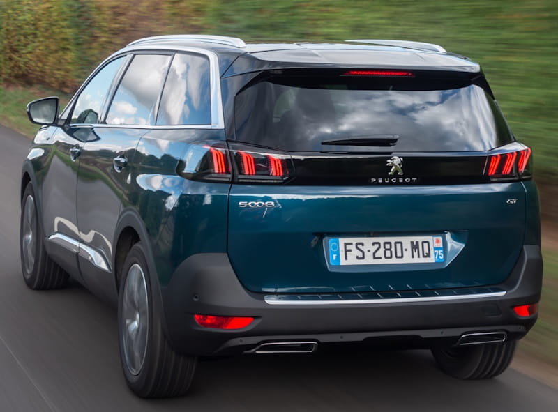 Formatki PPF do karoserii Peugeot 5008 (2020) GT – zestaw