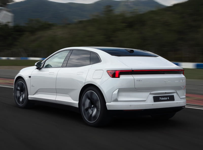 Formatki PPF do karoserii Polestar 4 (2023) – zestaw