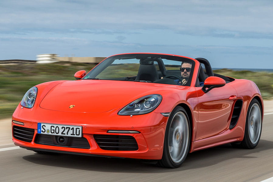 Formatki PPF do karoserii Porsche 718 Boxster (2016) – zestaw
