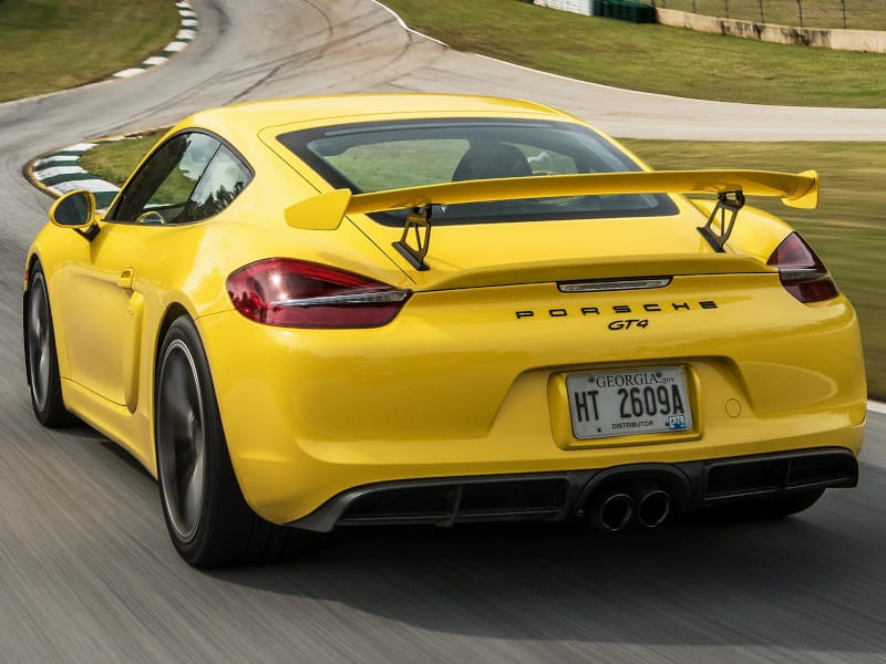Formatki PPF do karoserii Porsche 718 Cayman (2016) GT4 – zestaw