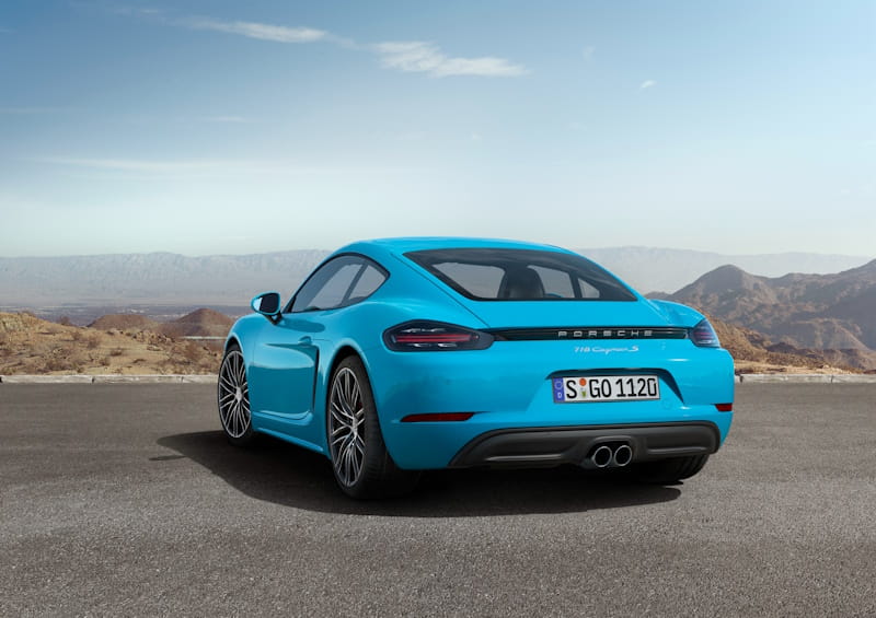 Formatki PPF do karoserii Porsche 718 Cayman (2017) S – zestaw