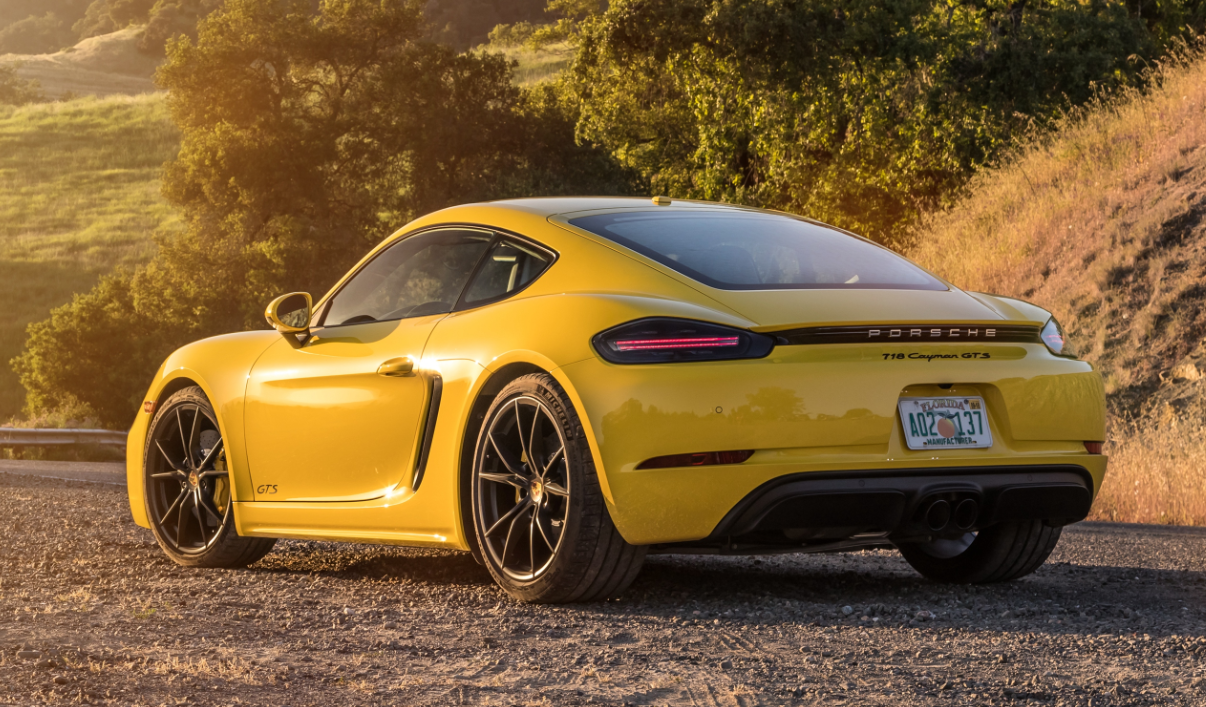 Formatki PPF do karoserii Porsche 718 Cayman (2019) GTS – zestaw