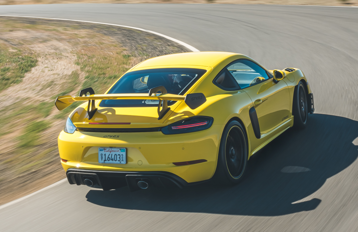 Formatki PPF do karoserii Porsche 718 Cayman (2022) GT4 RS – zestaw