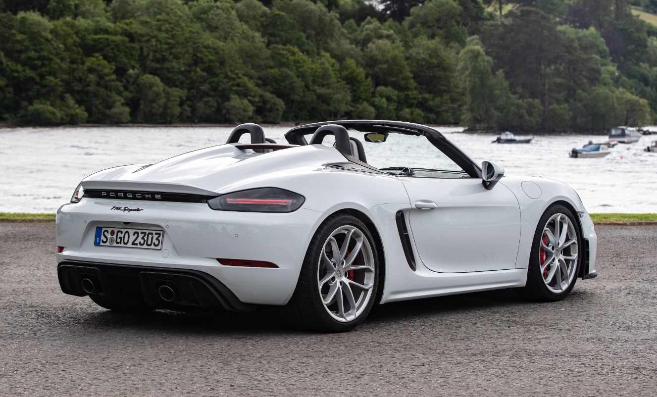 Formatki PPF do karoserii Porsche 718 Spyder (2019) – zestaw