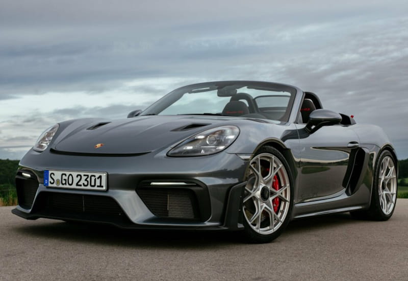 Formatki PPF do karoserii Porsche 718 Spyder (2023) GT RS – zestaw