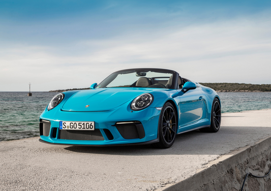 Formatki PPF do karoserii Porsche 911 (2020) Speedster – zestaw