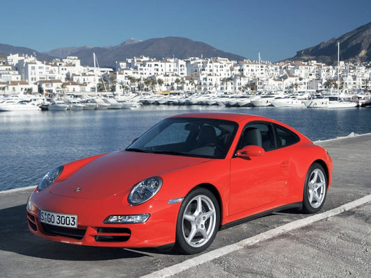 Formatki PPF do karoserii Porsche 911 (2007) Carrera 4S – zestaw