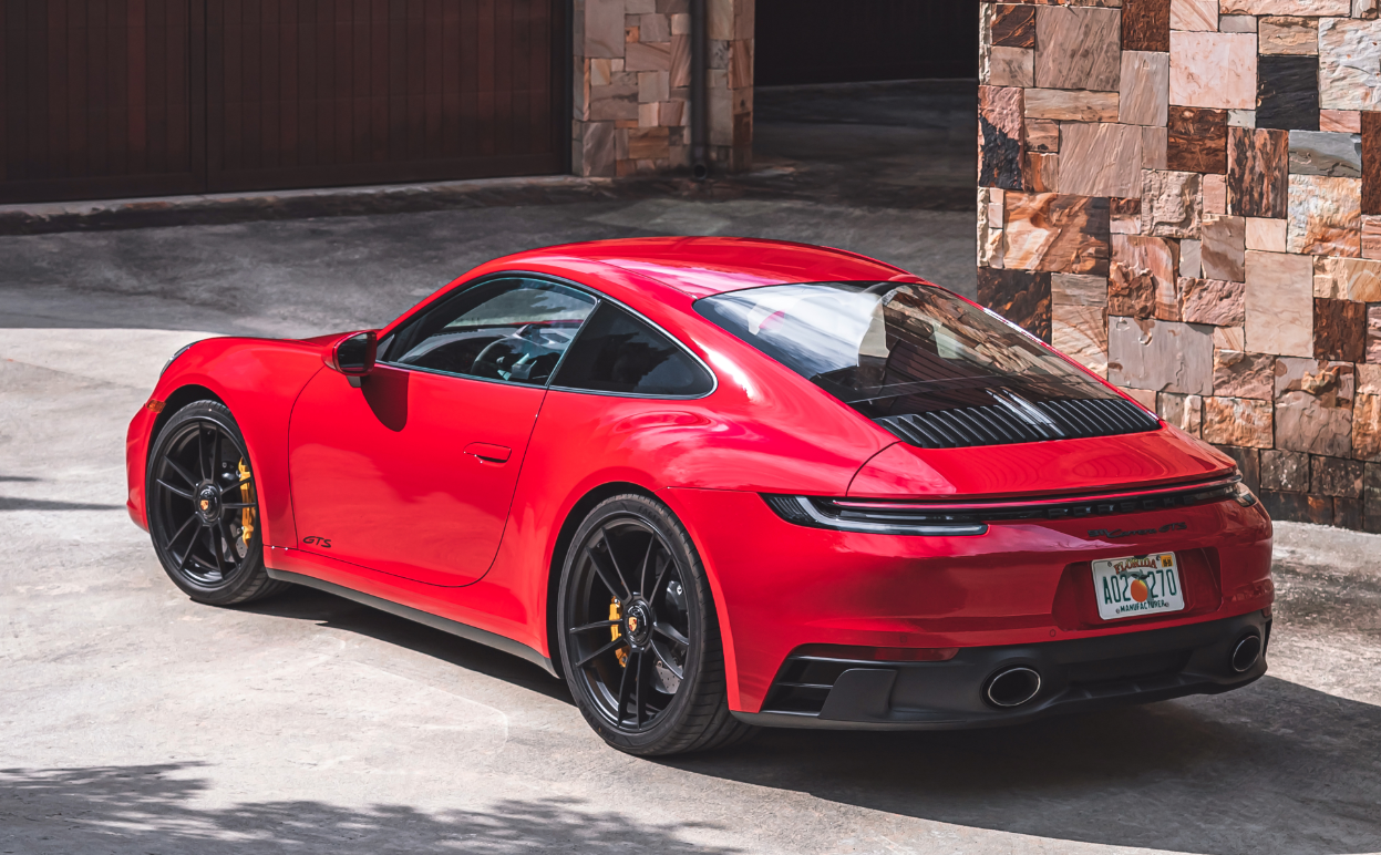 Formatki PPF do karoserii Porsche 911 Carrera (2022) GTS – zestaw