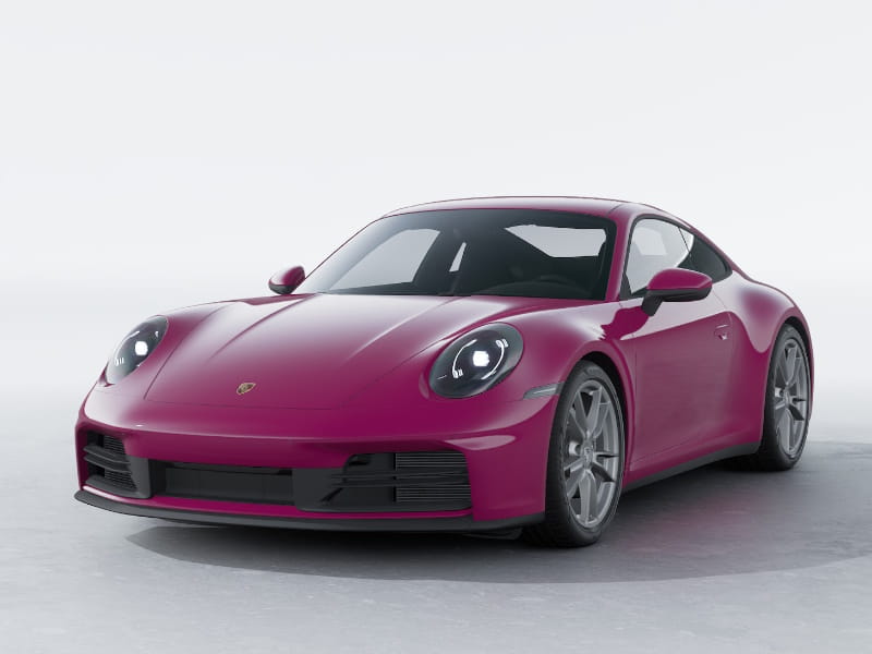 Formatki PPF do karoserii Porsche 911 Carrera (2024) Coupe – zestaw