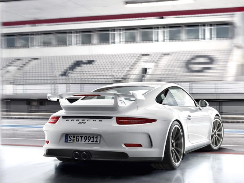 Formatki PPF do karoserii Porsche 911 GT3 (2013) – zestaw