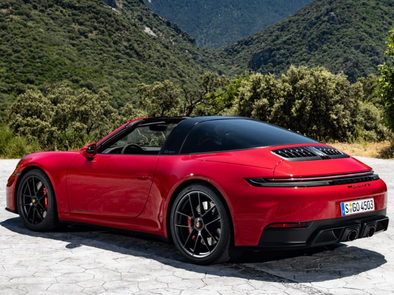Formatki PPF do karoserii Porsche 911 Targa 4 GTS (2024) – zestaw
