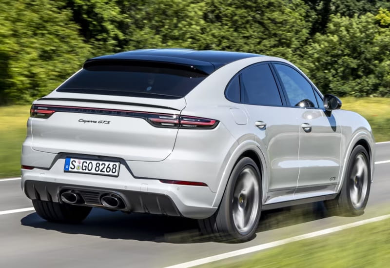 Formatki PPF do karoserii Porsche Cayenne (2019) GTS Coupe – zestaw