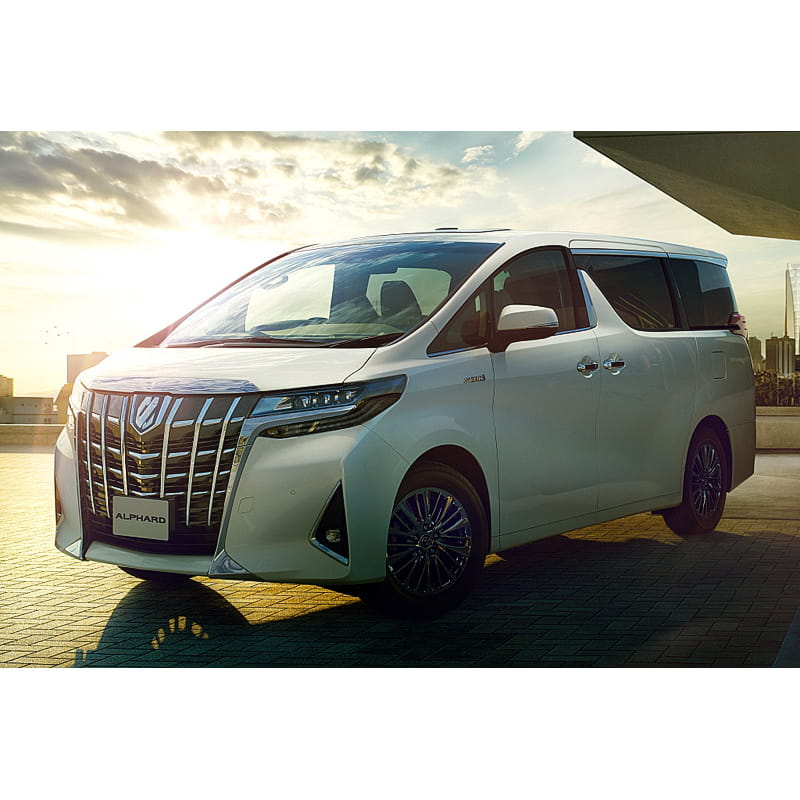 Formatki PPF do karoserii Toyota Alphard (2018) – zestaw