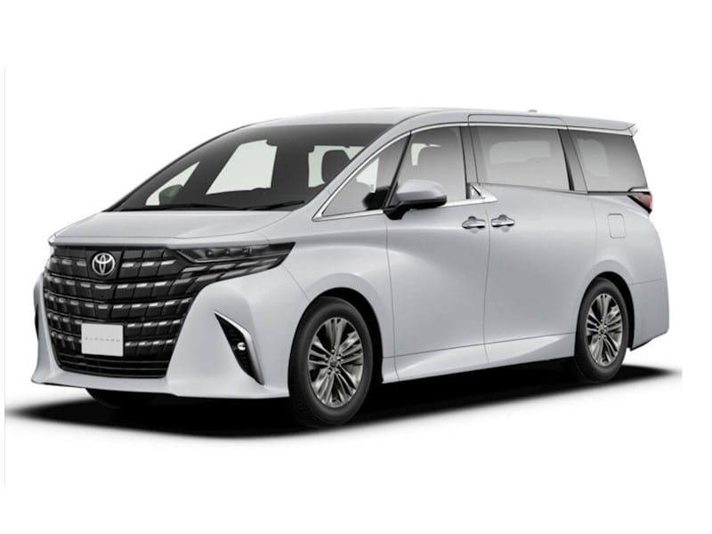 Formatki PPF do karoserii Toyota Alphard (2023) – zestaw
