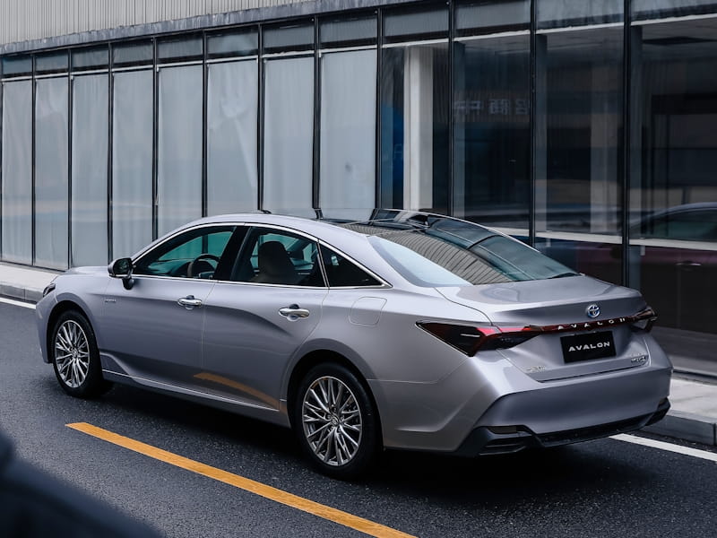 Formatki PPF do karoserii Toyota Avalon (2022) China – zestaw