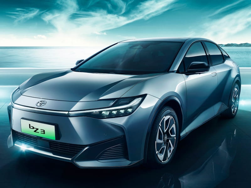 Formatki PPF do karoserii Toyota BZ3 (2024) – zestaw