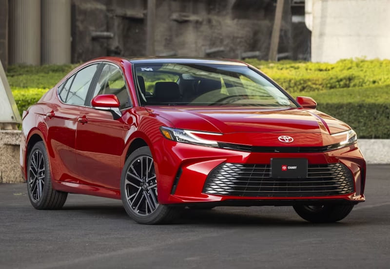 Formatki PPF do karoserii Toyota Camry (2024) LE – zestaw