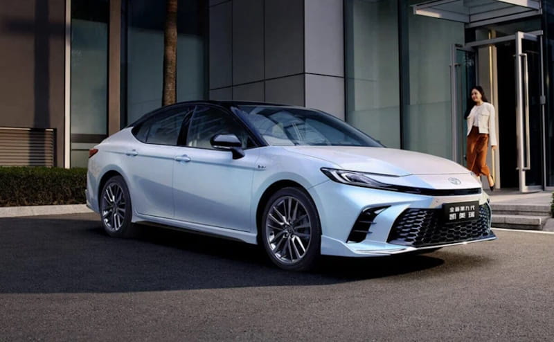 Formatki PPF do karoserii Toyota Camry (2025) Sport – zestaw