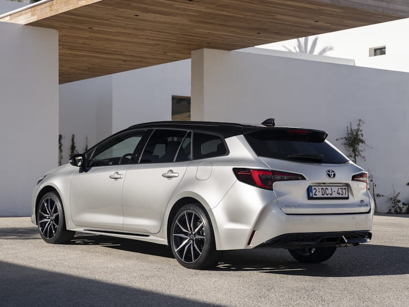Formatki PPF do karoserii Toyota Corolla (2023) GR Sport Touring Sports – zestaw