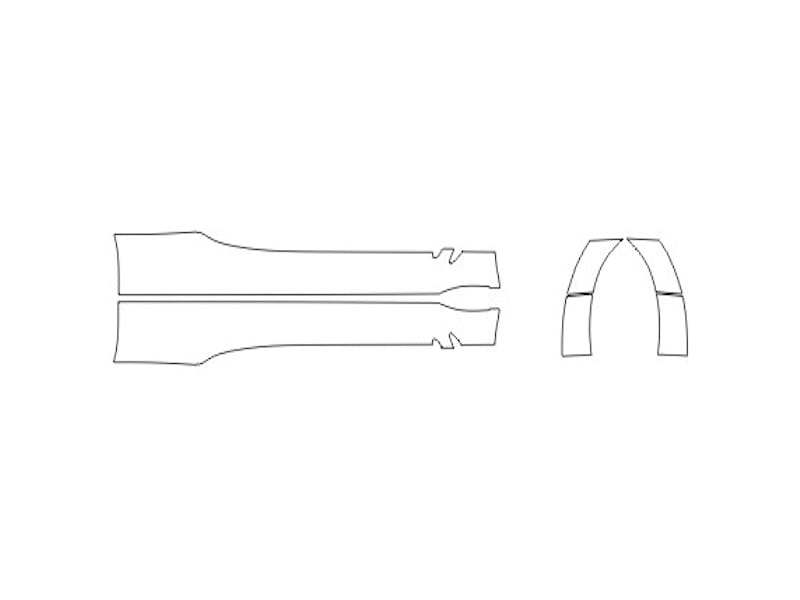 Formatki PPF do karoserii Toyota GR 86 (2021) – zestaw