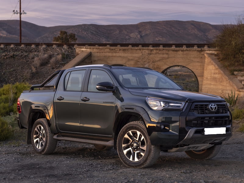 Formatki PPF do karoserii Toyota Hilux (2025) Double Cab – zestaw