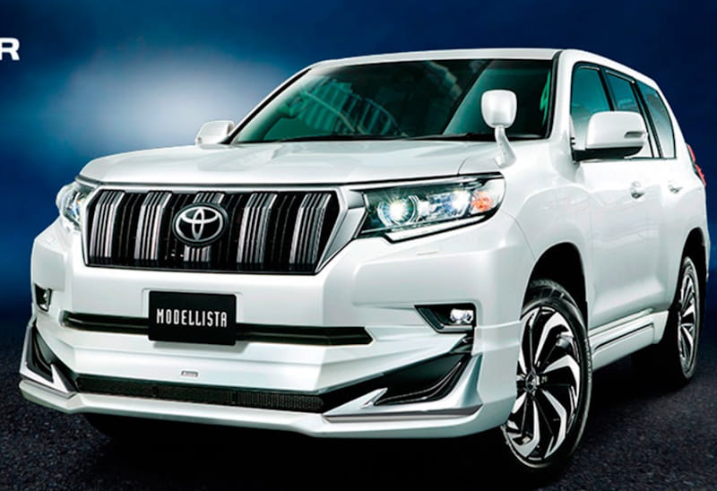 Formatki PPF do karoserii Toyota Land Cruiser Prado (2020) TX-L Modelista – zestaw