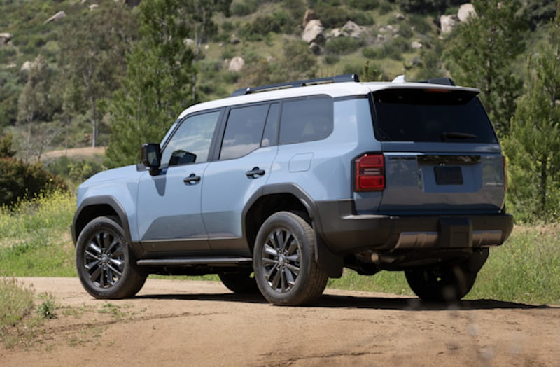 Formatki PPF do karoserii Toyota Land Cruiser Prado 250 (2024) – zestaw
