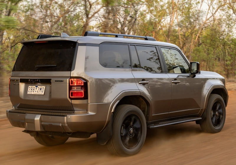 Formatki PPF do karoserii Toyota Land Cruiser Prado 250 (2024) Kakadu – zestaw