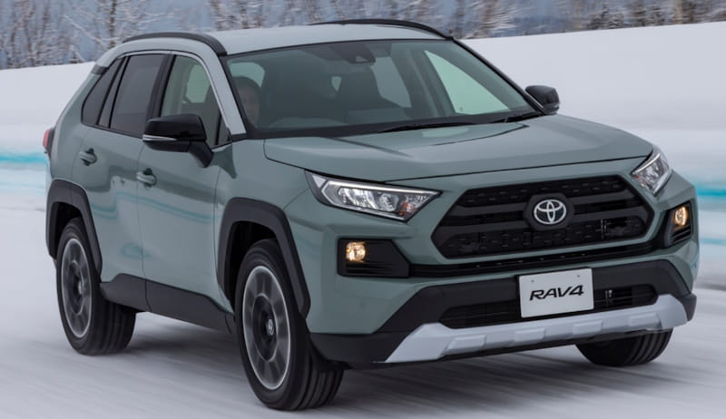 Formatki PPF do karoserii Toyota RAV4 (2019) Adventure – zestaw