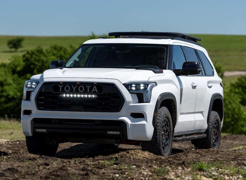 Formatki PPF do karoserii Toyota Sequoia (2023) TRD Pro – zestaw