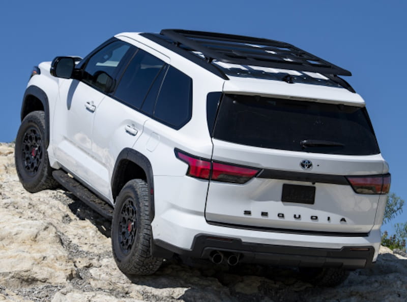 Formatki PPF do karoserii Toyota Sequoia (2023) TRD Pro – zestaw