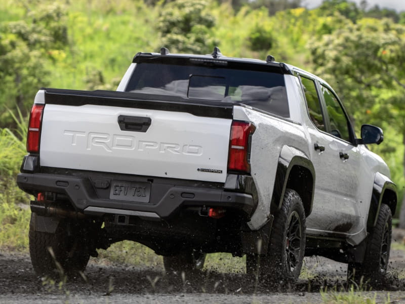 Formatki PPF do karoserii Toyota Tacoma (2024) TRD Pro Double Cab – zestaw