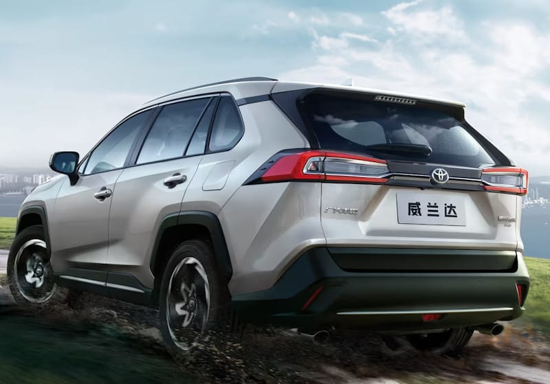 Formatki PPF do karoserii Toyota Wildlander (2020) – zestaw