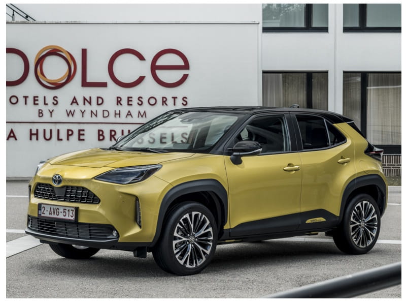 Formatki PPF do karoserii Toyota Yaris Cross (2021) – zestaw