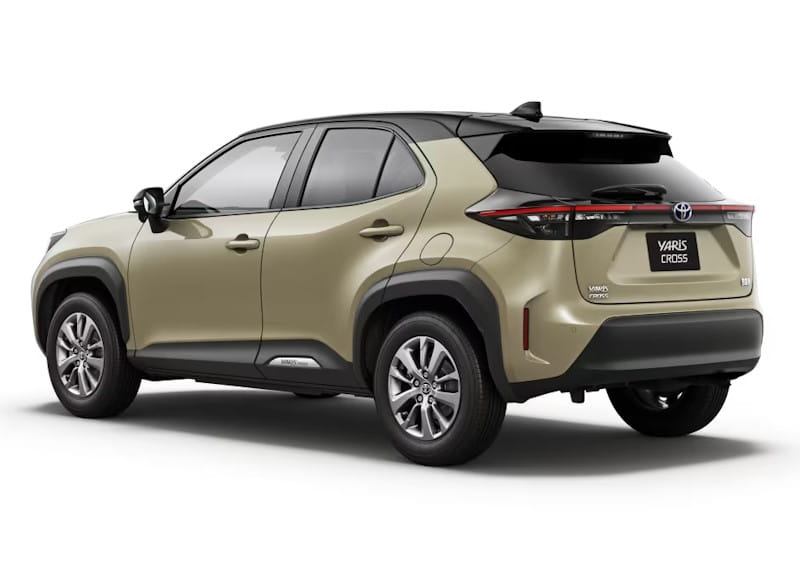 Formatki PPF do karoserii Toyota Yaris Cross (2021) – zestaw