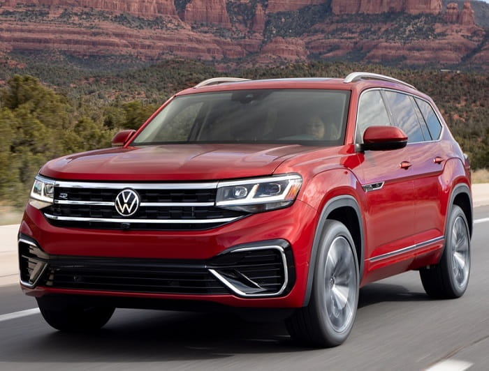 Formatki PPF do karoserii Volkswagen Atlas R-Line (2021) – zestaw