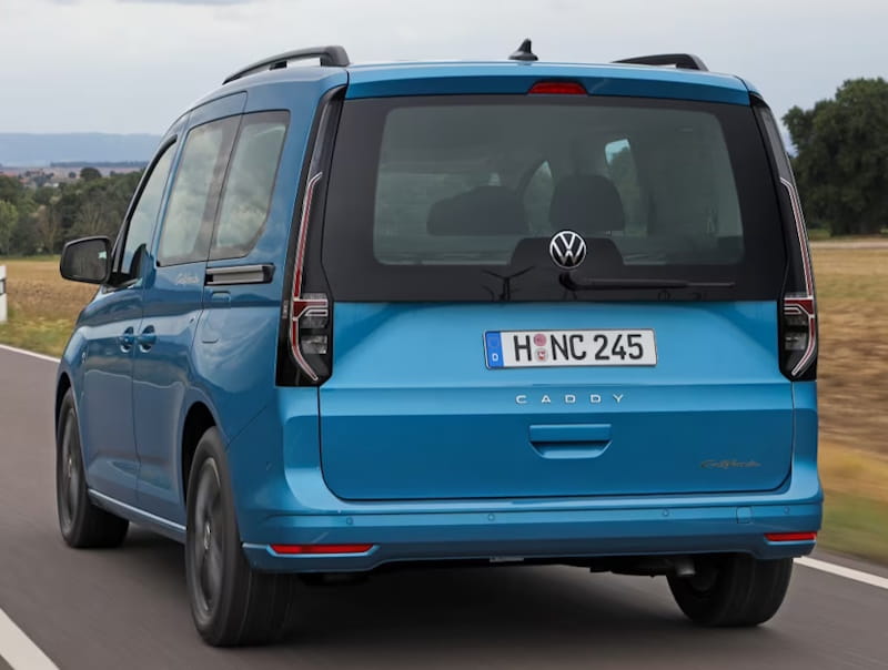 Formatki PPF do karoserii Volkswagen Caddy (2022) – zestaw