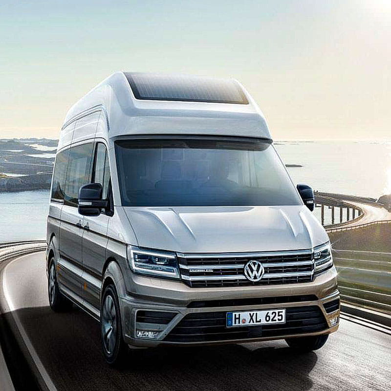Formatki PPF do karoserii Volkswagen e-Crafter (2016) – zestaw