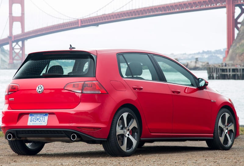 Formatki PPF do karoserii Volkswagen Golf (2015) GTI – zestaw