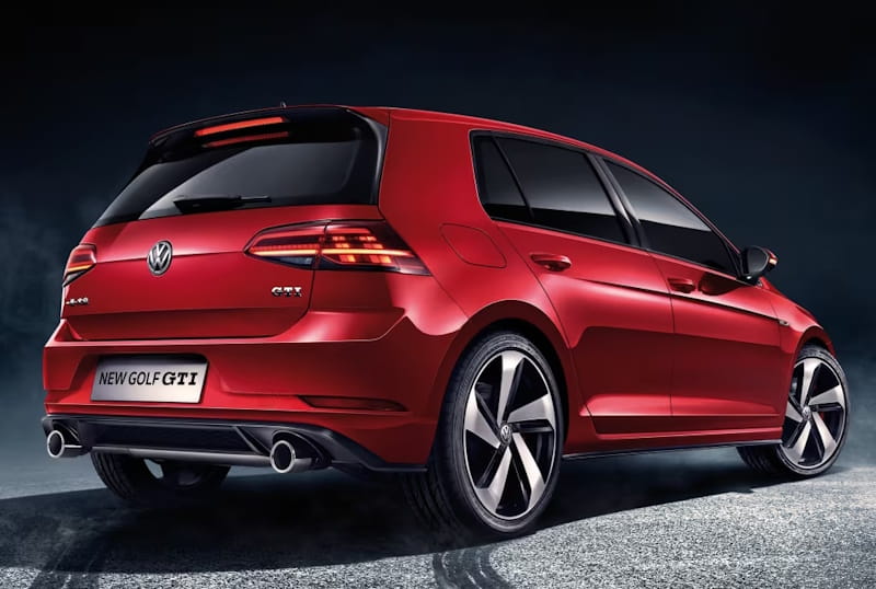 Formatki PPF do karoserii Volkswagen Golf (2017) GTI TCR 5Door – zestaw
