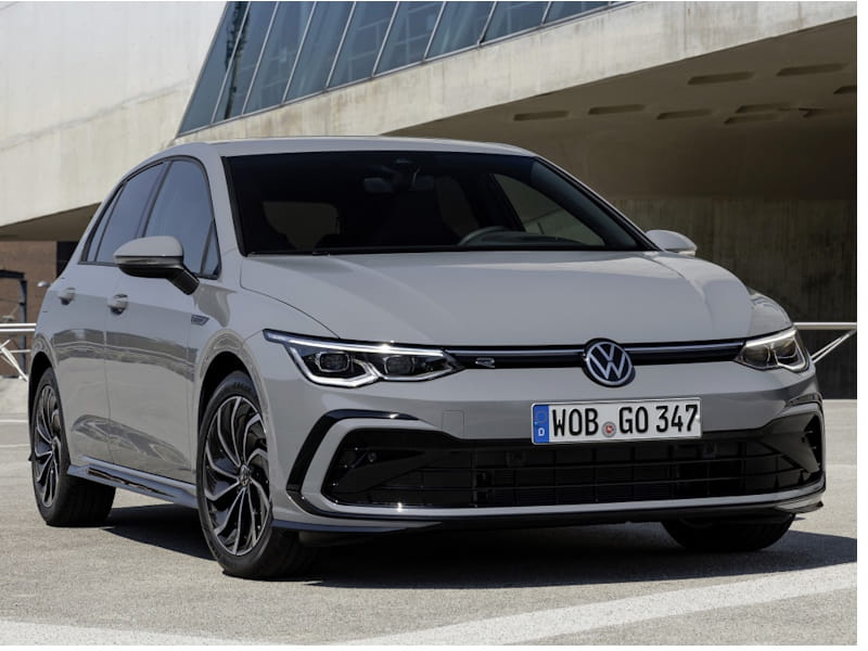 Formatki PPF do karoserii Volkswagen Golf (2021) R-Line – zestaw
