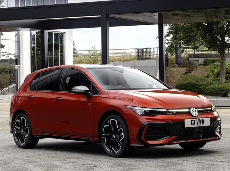 Formatki PPF do karoserii Volkswagen Golf (2024) R-Line Hatchback – zestaw