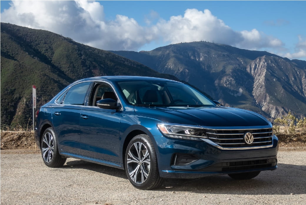 Formatki PPF do karoserii Volkswagen Passat (2020) – zestaw
