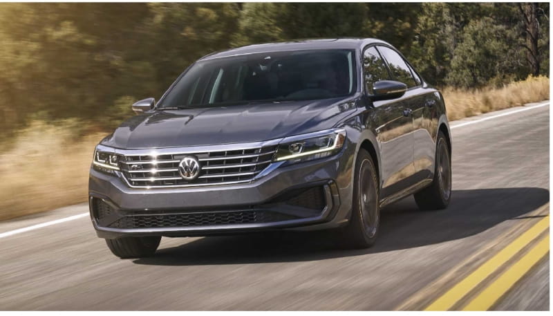 Formatki PPF do karoserii Volkswagen Passat (2020) R-Line Edition – zestaw
