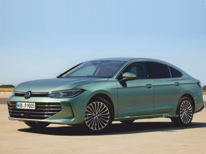 Formatki PPF do karoserii Volkswagen Passat (2024) – zestaw