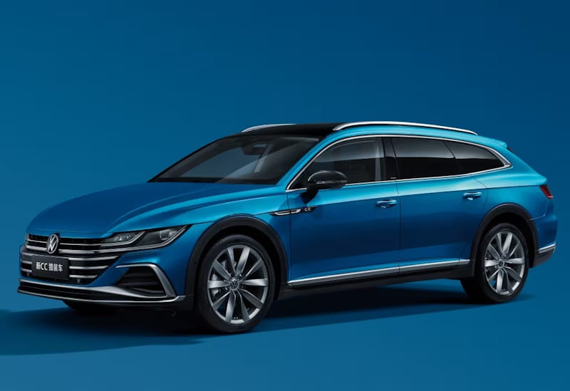 Formatki PPF do karoserii Volkswagen Passat CC (2020) Shooting brake (china) – zestaw