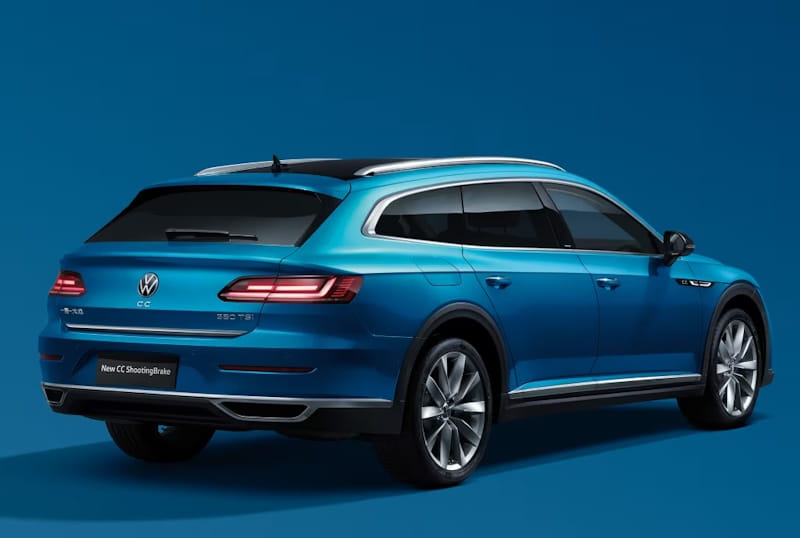 Formatki PPF do karoserii Volkswagen Passat CC (2020) Shooting brake (china) – zestaw