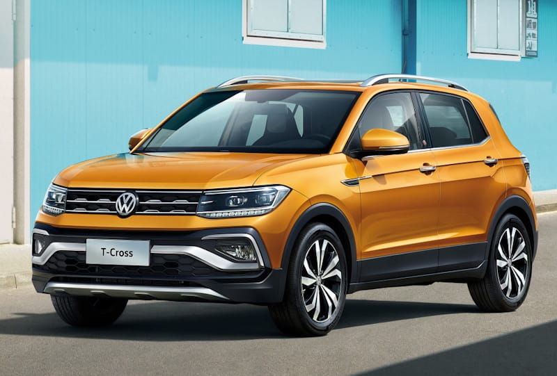 Formatki PPF do karoserii Volkswagen T-Cross (2021) china – zestaw