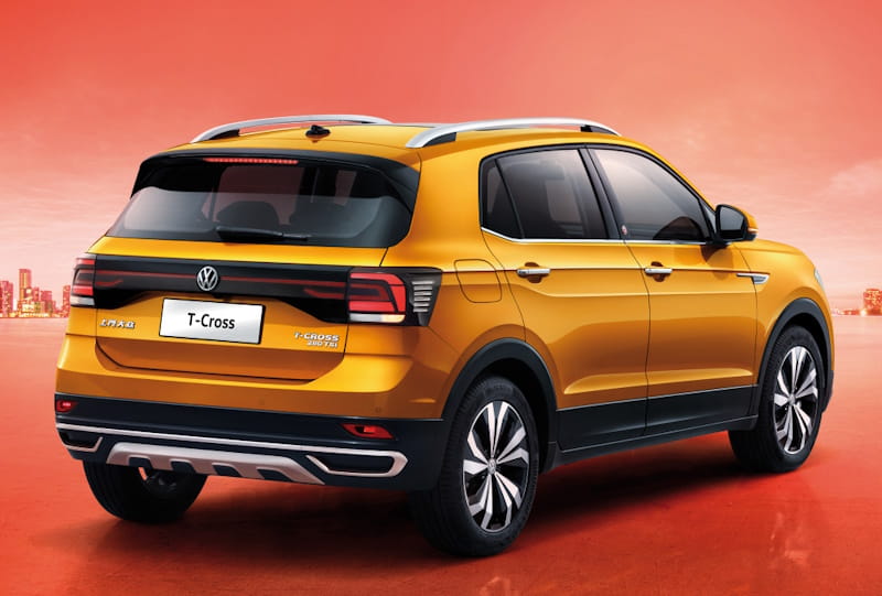 Formatki PPF do karoserii Volkswagen T-Cross (2021) china – zestaw