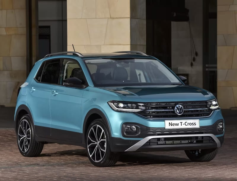 Formatki PPF do karoserii Volkswagen T-Cross (2023) – zestaw